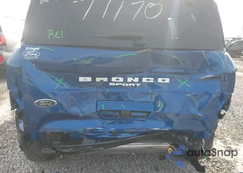 2024 Ford Bronco Sport Big Bend из США, поврежденный, VIN 3FMCR9B64RRF71170